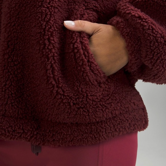 Lululemon Cinchable Fleece Zip Up RDMR - Picture 5 of 6